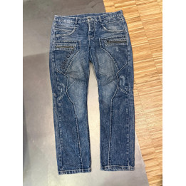 Vintage spodnie jeansowe fat stitch swag retro y2k indie sleaze saga drip
