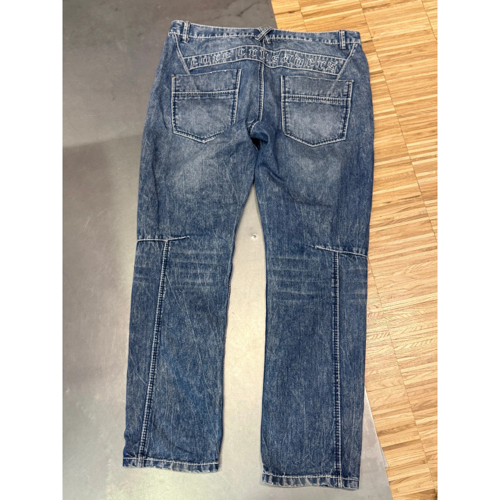 Vintage spodnie jeansowe fat stitch swag retro y2k indie sleaze saga drip