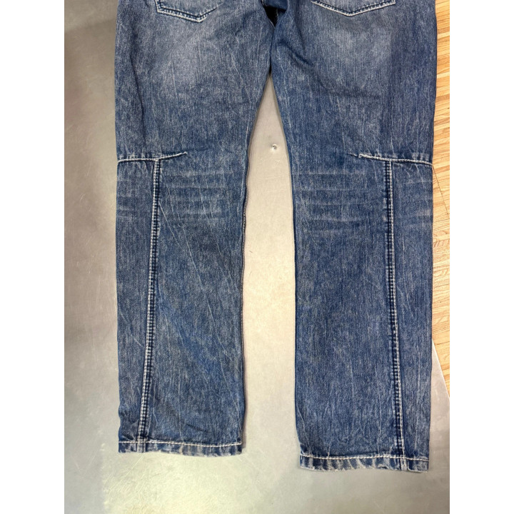 Vintage spodnie jeansowe fat stitch swag retro y2k indie sleaze saga drip