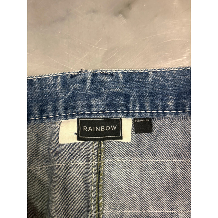 Vintage spodnie jeansowe fat stitch swag retro y2k indie sleaze saga drip