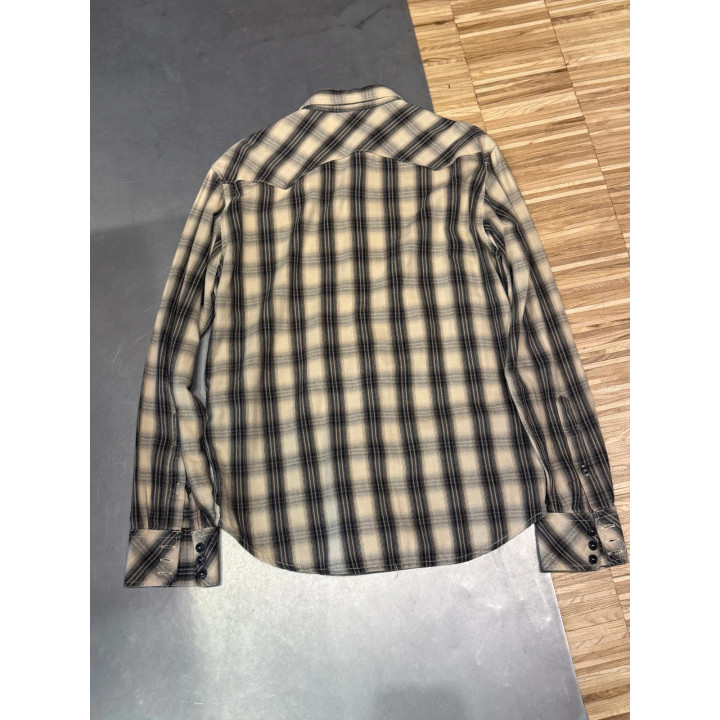 Replay vintage koszula flanelowa y2k swag era 2016 indie sleaze retro streetwear
