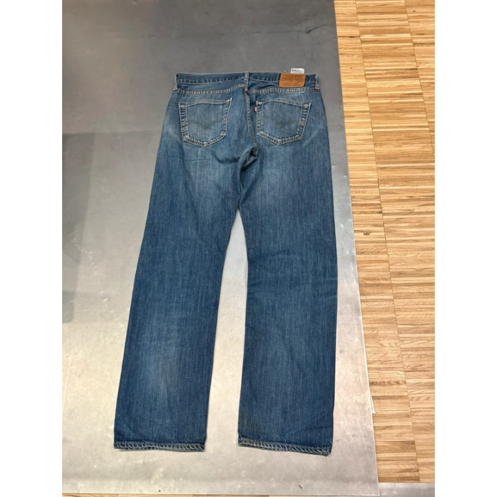 Spodnie jeansy Levi’s 501 swag straight bootcut classic usa retro proste szerokie