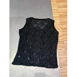 Fever studio mesh top made in italy high end designer swag tank top