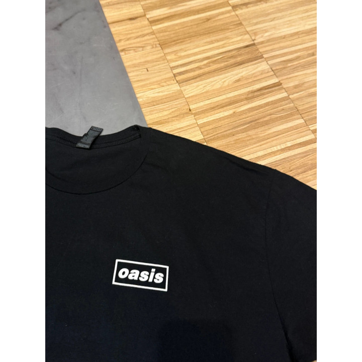 Oasis koszulka z trasy 2024 Gallagher swag band tee licencja rock metal punk uk